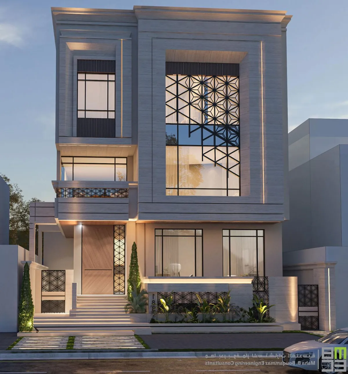 A.H Villa — design render