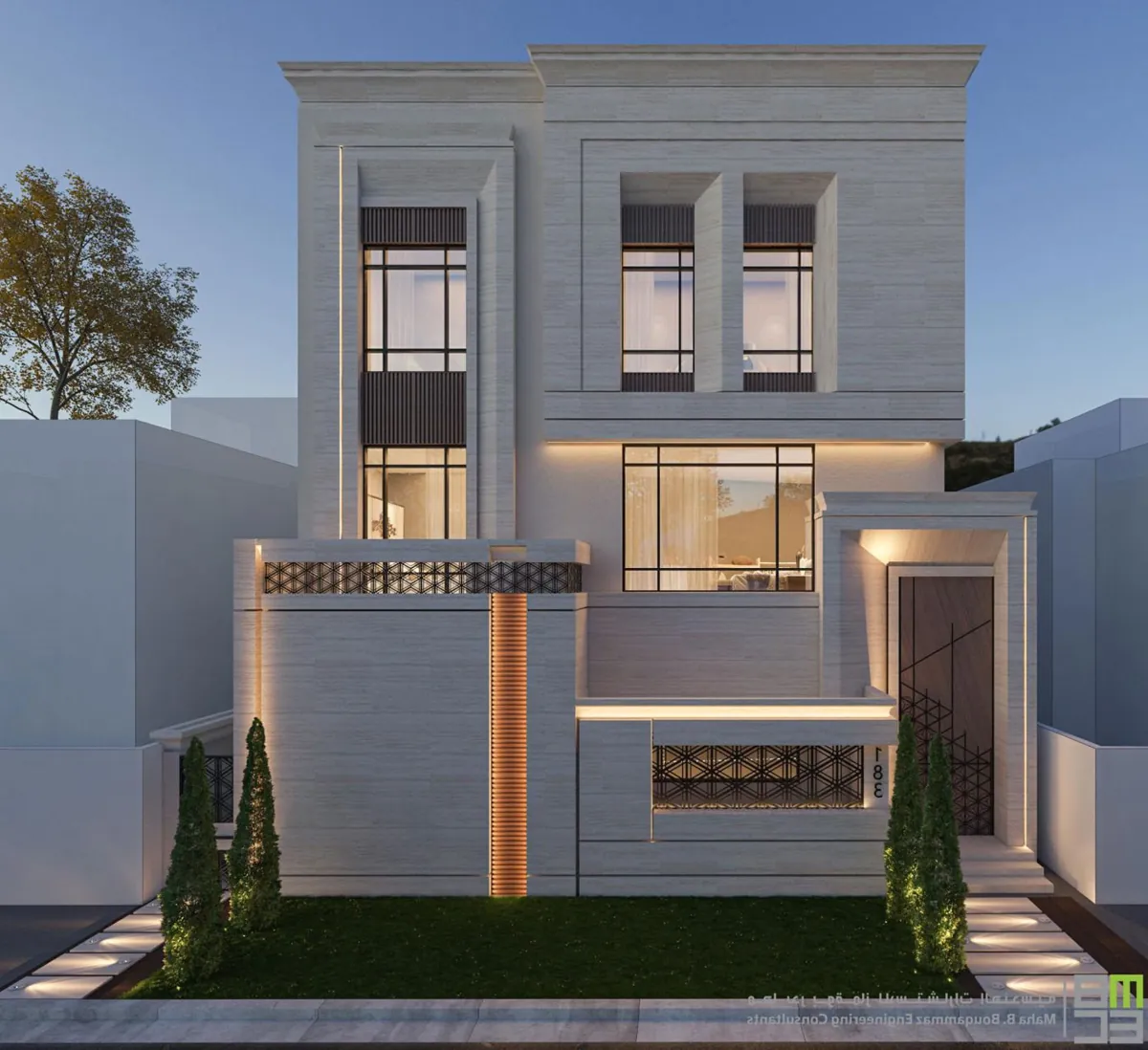 A.H Villa — design render