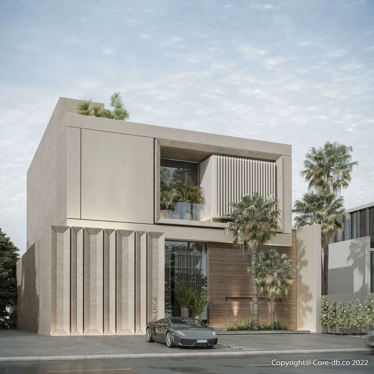 A.KH Villa — design render