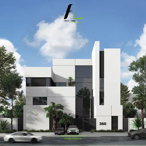 B.B Villa — design render